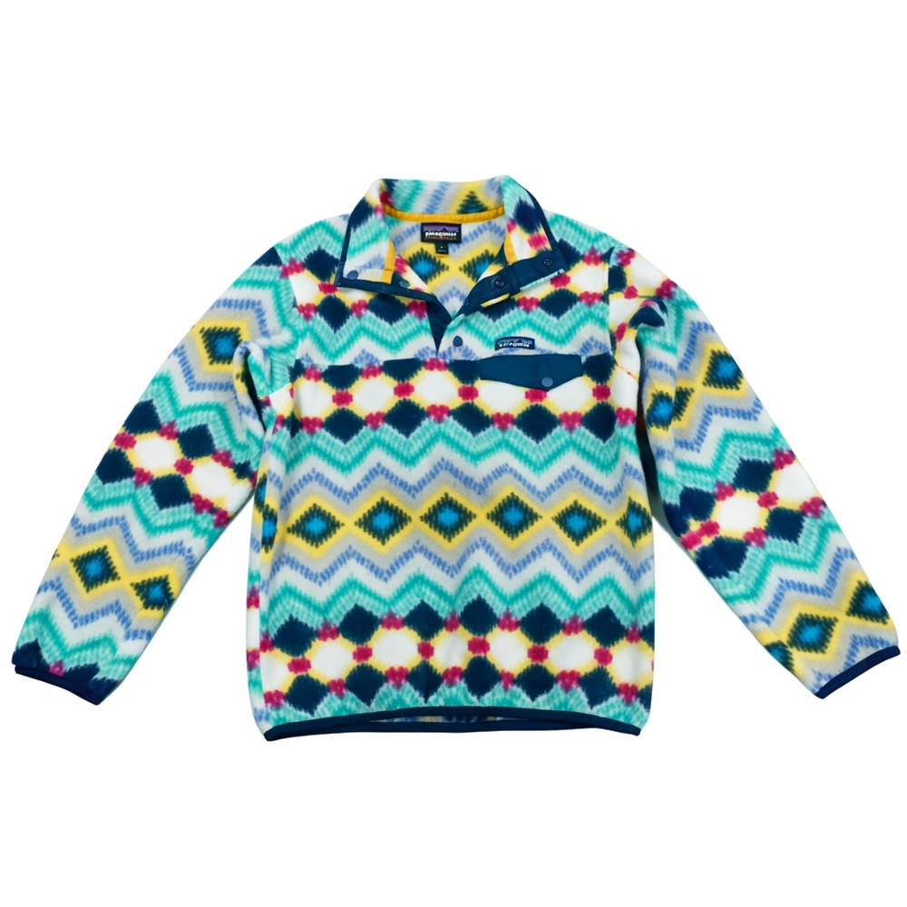 Patagonia Vibrant Chevron Fleece Jacket - Picture 2 of 8